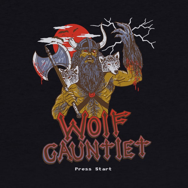 Wolf Gauntlet by Hillary White Rabbit